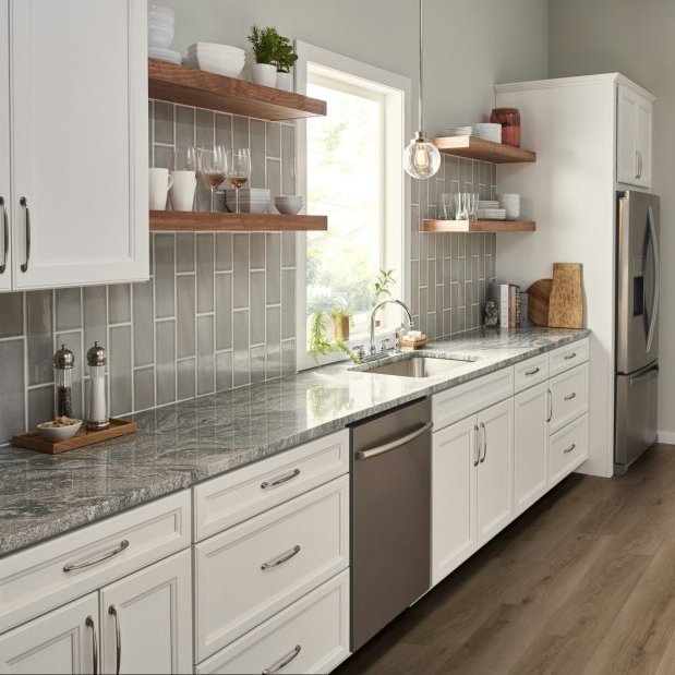 ...Mohawk Flooring has now created an all new waterproof, stain-resistant system that will keep your flooring looking brand new for years on end. T...