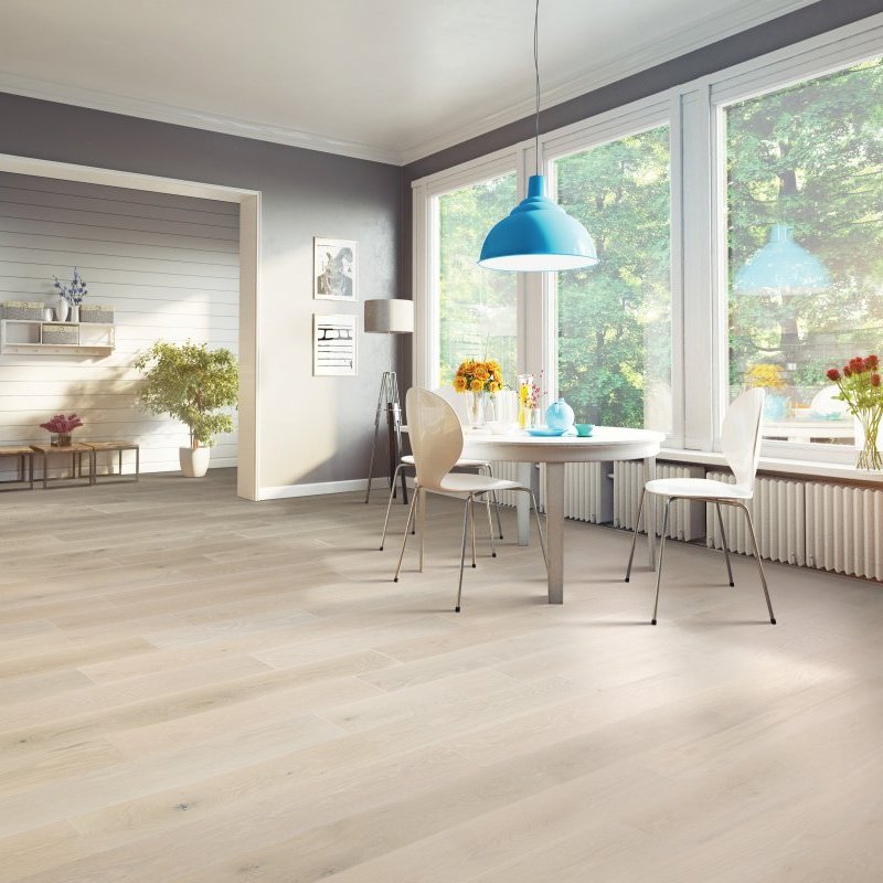 Wood floor installation in Milford, CT - Carpet and Tile By the Mile
