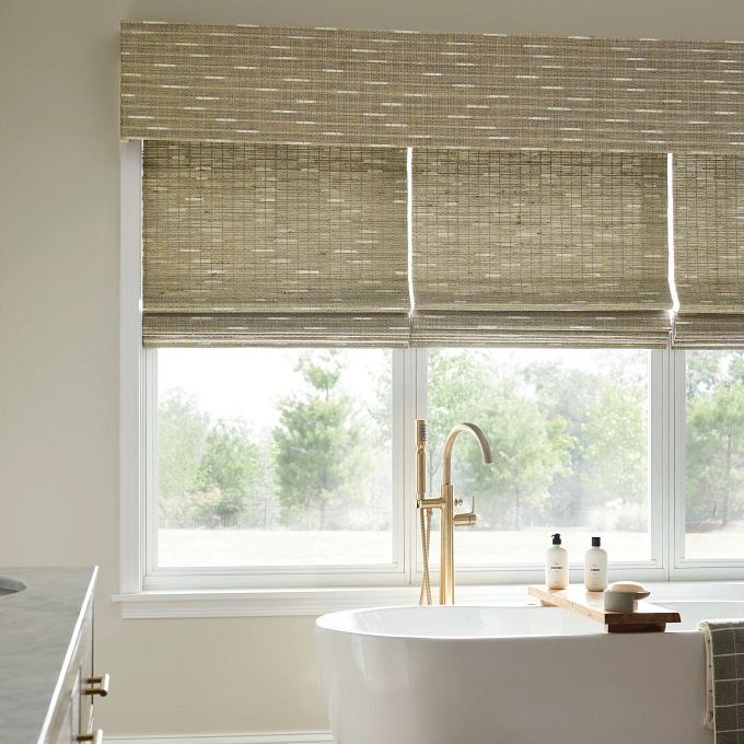 Natural Woven Shades from Horizons at Carpet and Tile By the Mile, Milford, CT